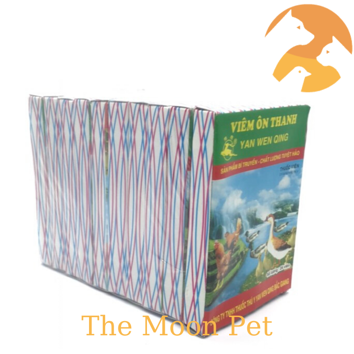 COMBO 5 VĨ VIÊM ÔN THANH - THUỐC DÙNG CHO GÀ ĐÁ, CHIM CẢNH