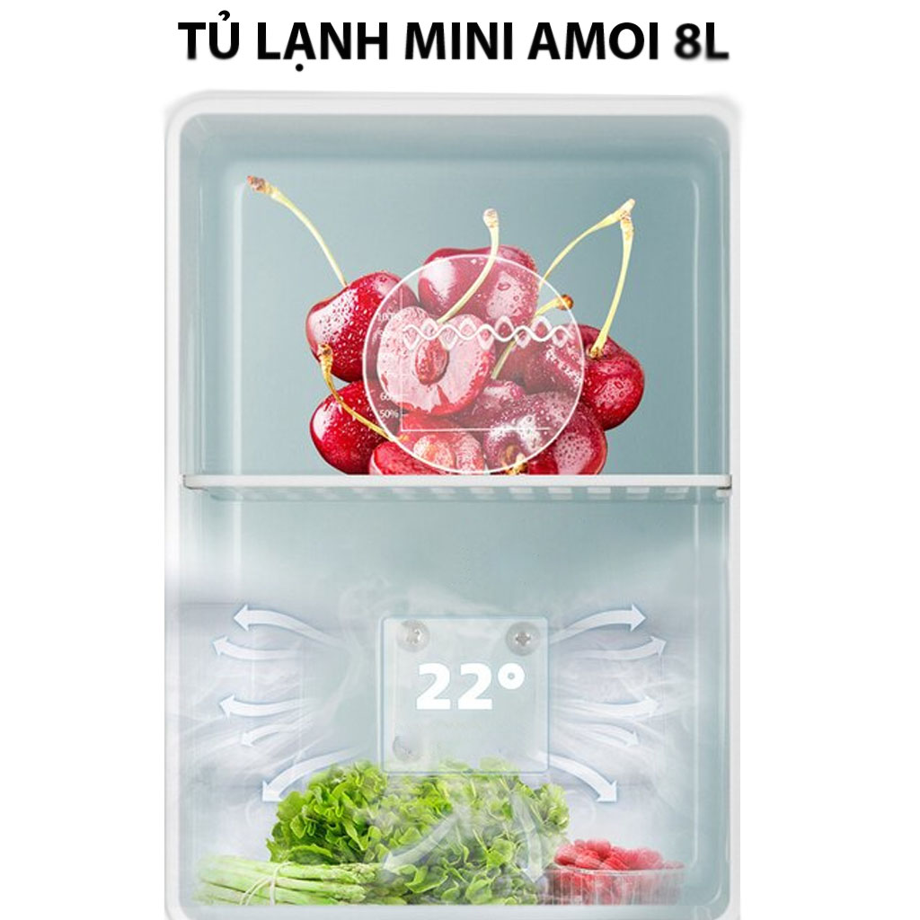 Tủ lạnh mini AMOI 8 lít