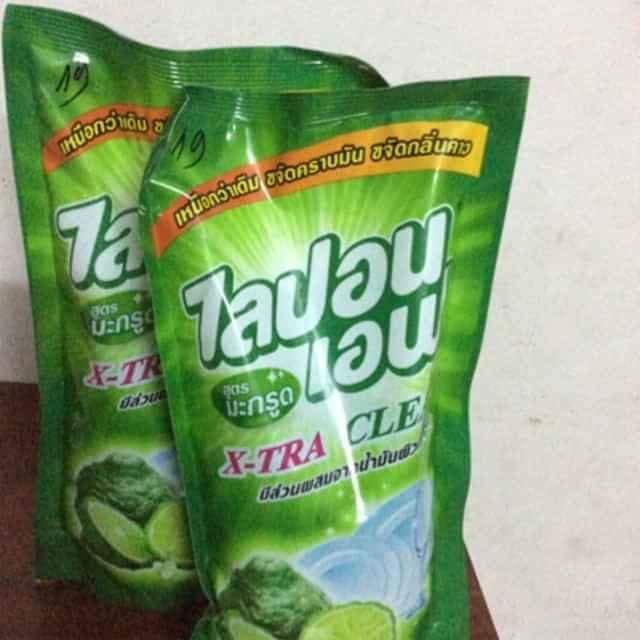 [HCM]COMBO 3 BỊCH NƯỚC RỬA CHÉN LIPON [HƯƠNG BƯỞI] THÁI LAN