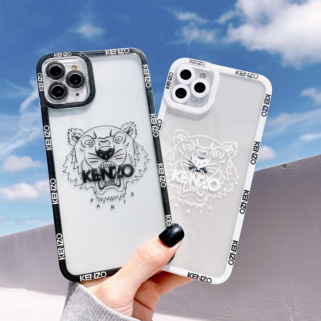 Ốp Lưng Silicon Chống Sốc Viền Nổi KENZO