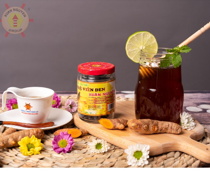 MẬT ONG NGHỆ VIÊN ĐEN 100%