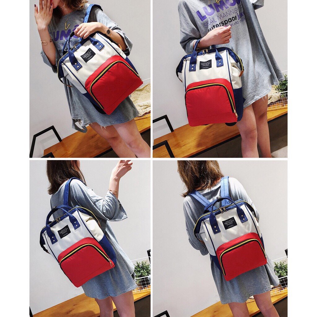 Balo Bỉm Sữa Đa Năng Cho Mẹ và Bé