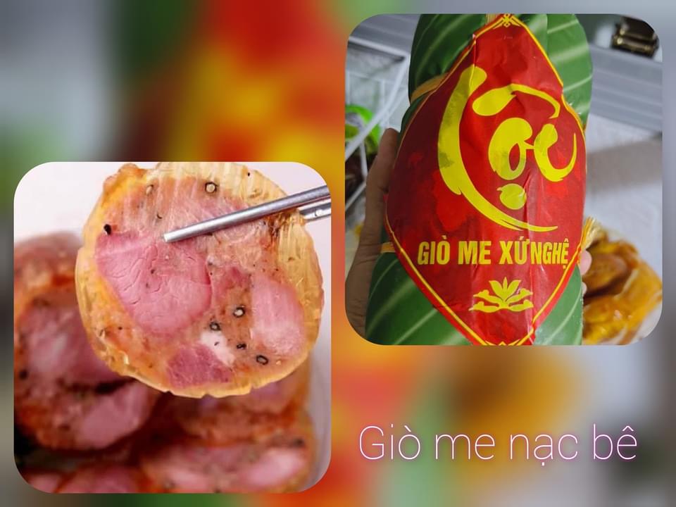 Gio Me Nghe an 1kg (Delivery to Ho Chi Minh City) Lean Beef