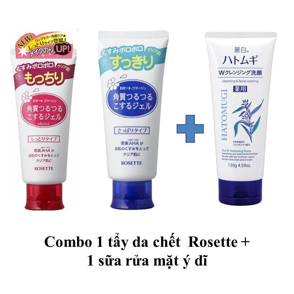 Gel Tẩy Tế Bào Chết Rosette Nhật Bản 120g