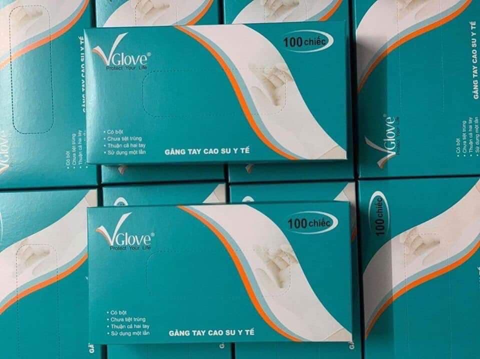 10 Đôi Găng Tay Cao Su Y Tế