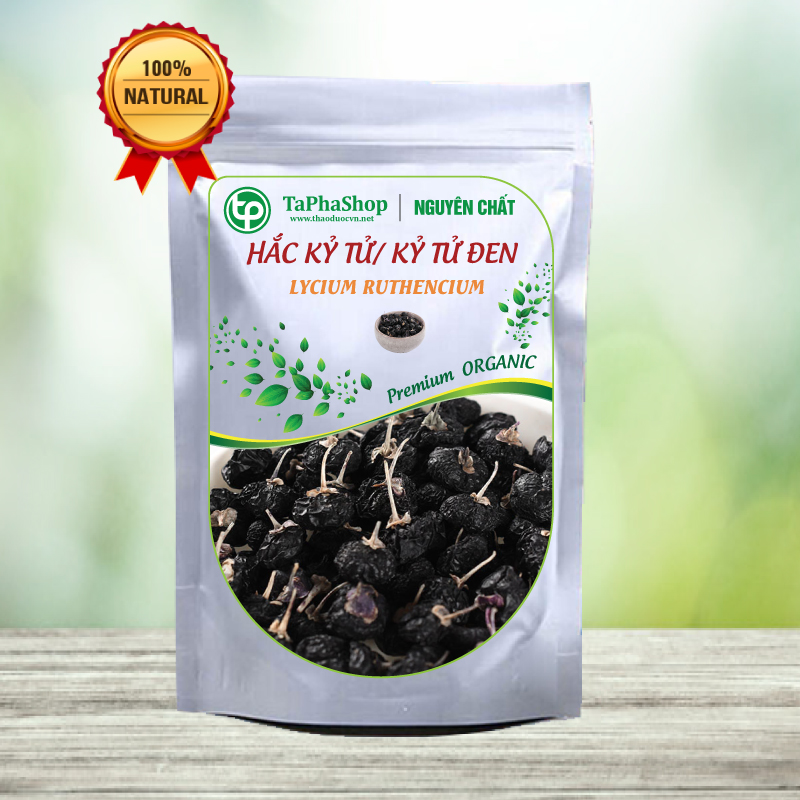 Trà hắc kỷ tử (kỷ tử đen) khô 500g - tấn phát