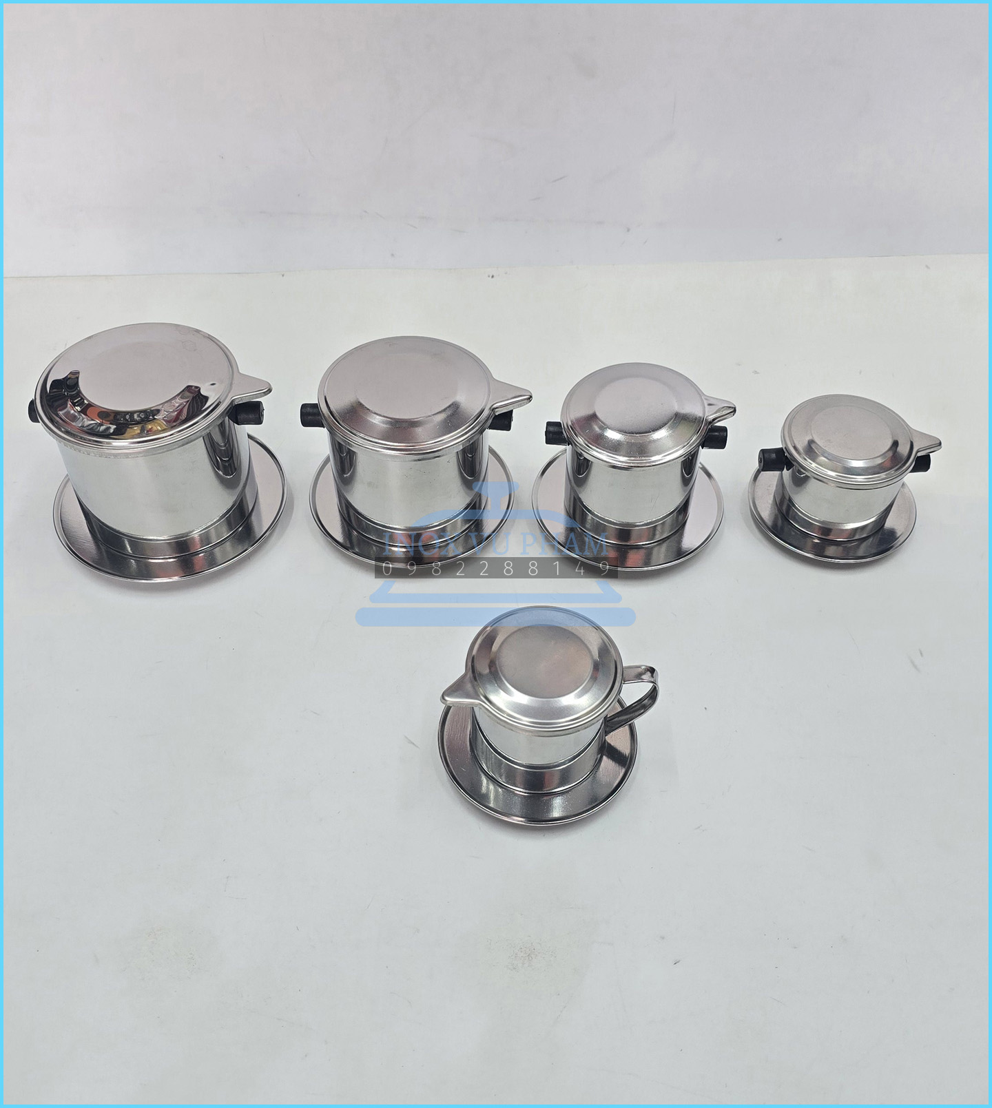 Phin inox pha cafe đủ size