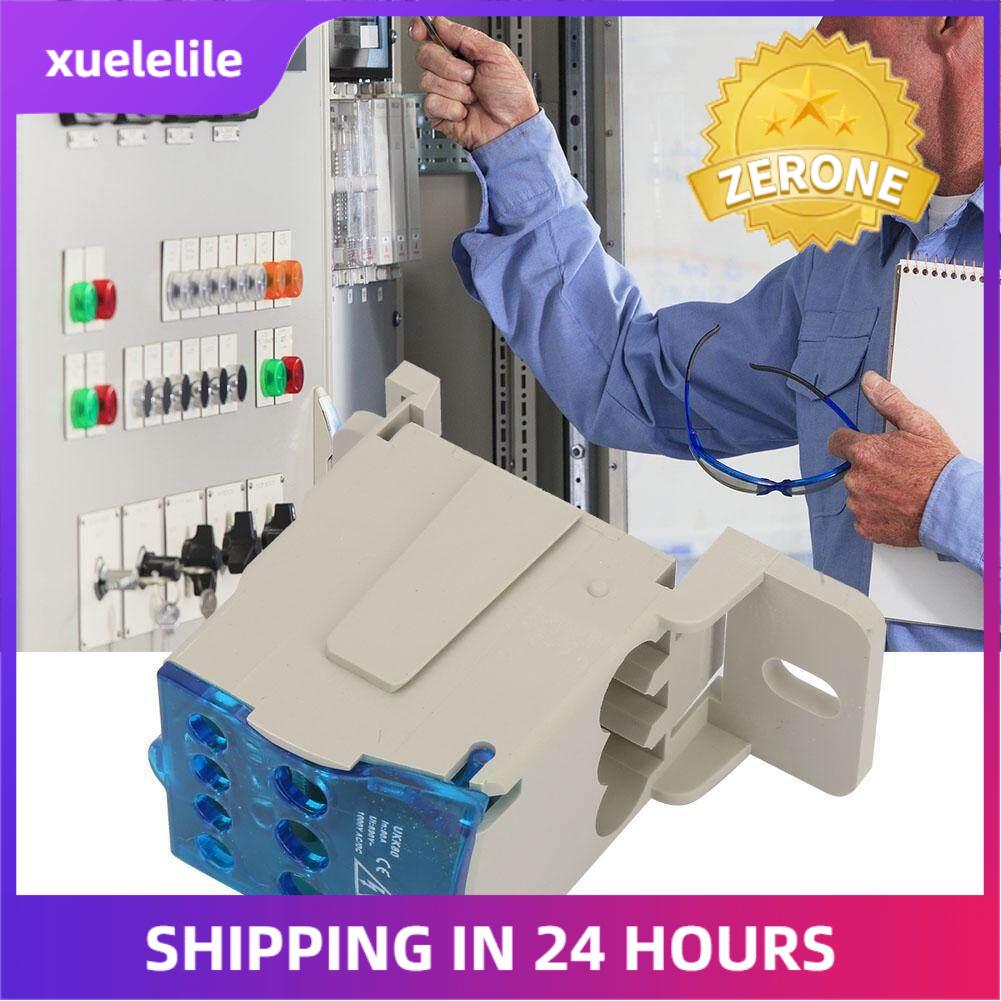 Din Rail Terminal Block Distribution Box Electric Wire Connector Universal Power Junction Box