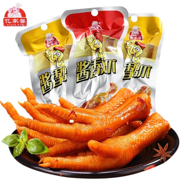 Chân gà Tương cay đỏ 18 cái