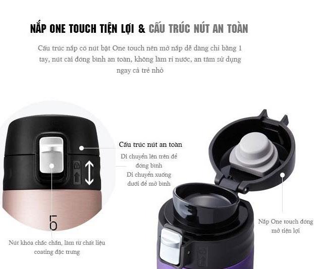 Bình giữ nhiệt Feather Light 500ml Lock&Lock LHC3220