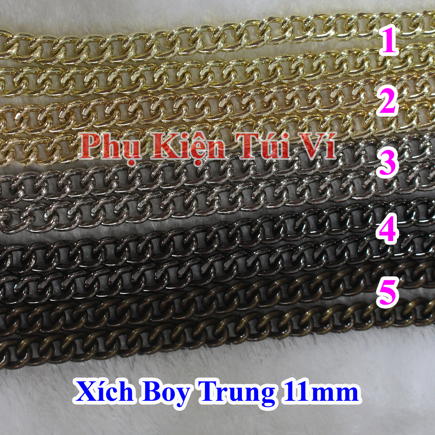 Medium Boy's Chain Makes a 11mm Handbag