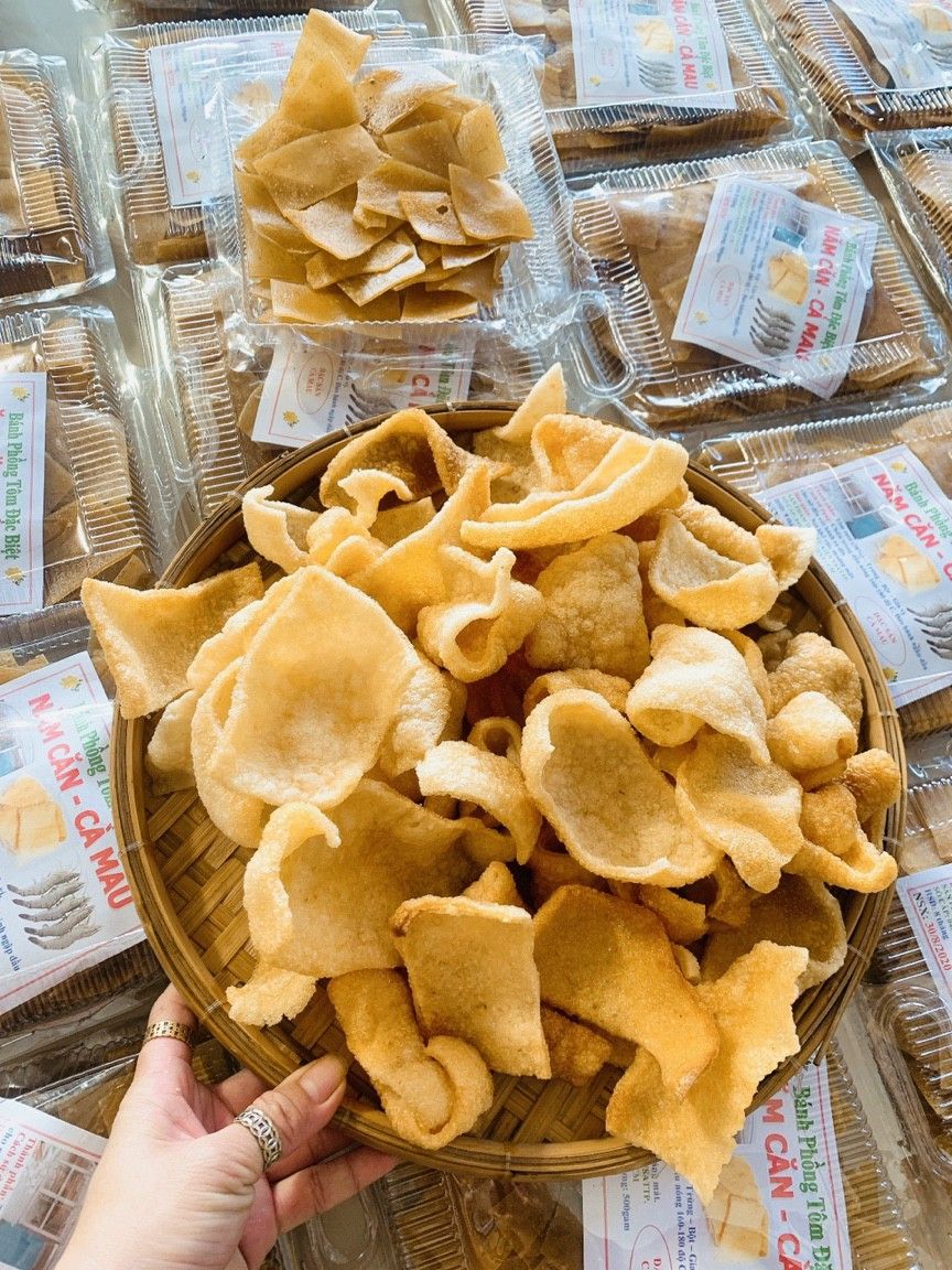 Bánh phồng tôm Sóc Trăng 500g