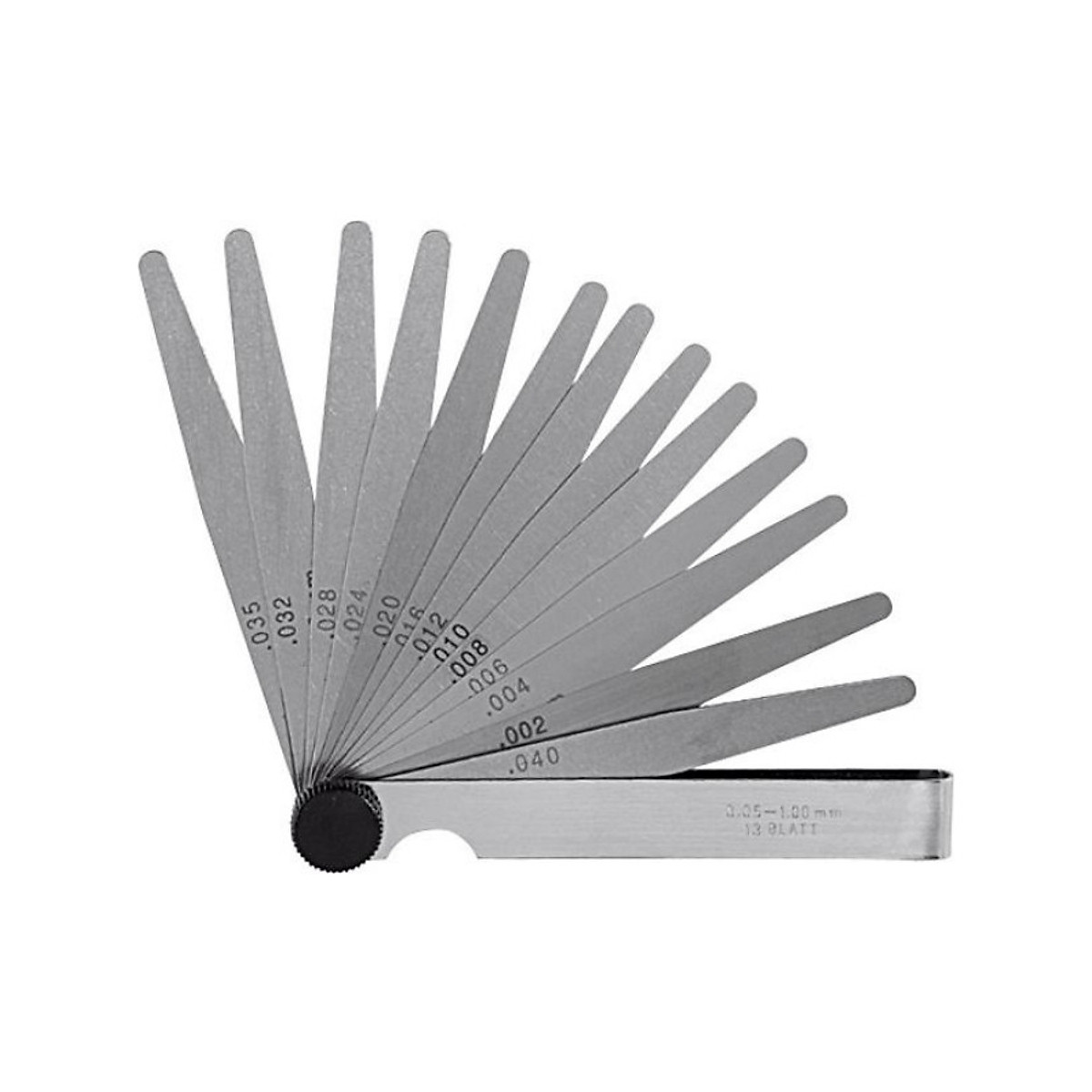 Căn lá đo khoảng hở 0.05-1mm holex 478100 20 cấp chính xác t3 - hàng chính hãng 100% từ đức