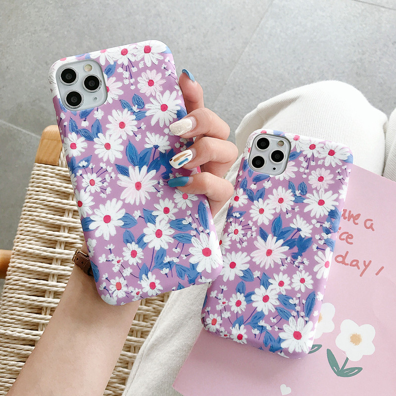[HCM]Ốp iPhone Cúc Họa Mi iPhone 7Plus/8Plus/X/Xs Max/11/11 Pro Max - ốp iphone