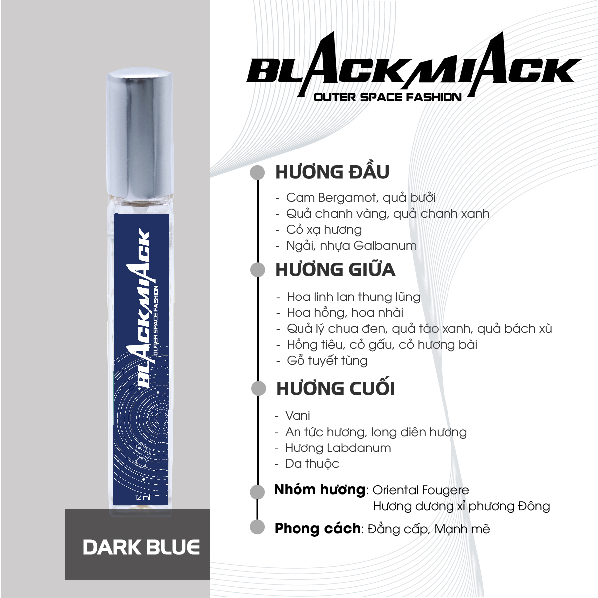 Nước hoa ThomWithMe 12ml BlackMiack Version 2023