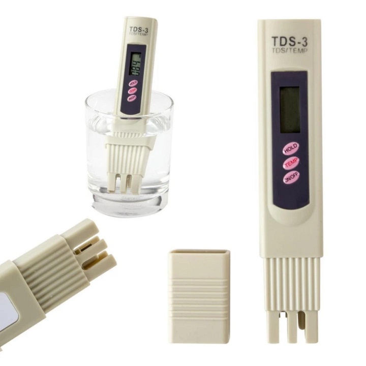 COMBO Bút thử nước TDS - Đo Độ PH Bút Thử Nước Thực Phẩm Bể Cá