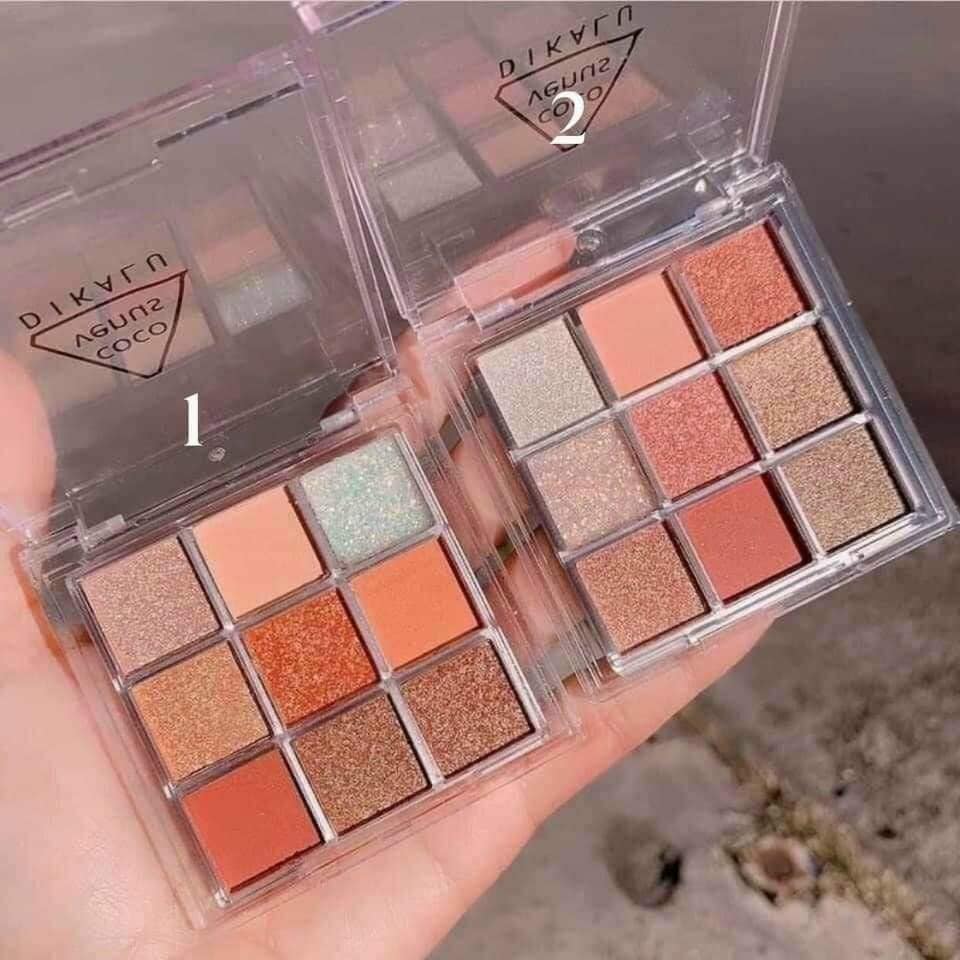 Bảng Phấn Mắt 9 Ô Dikalu Coco Venus