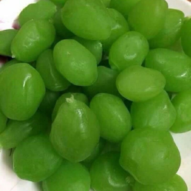 Ô mai đào xanh xí muội ngon giòn, vị chua, ngọt, mặn nhẹ 500g - đồ ăn vặt, ăn vặt