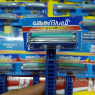dao cạo râu Gillette Super Thin II/ BLUE II X 6 cái