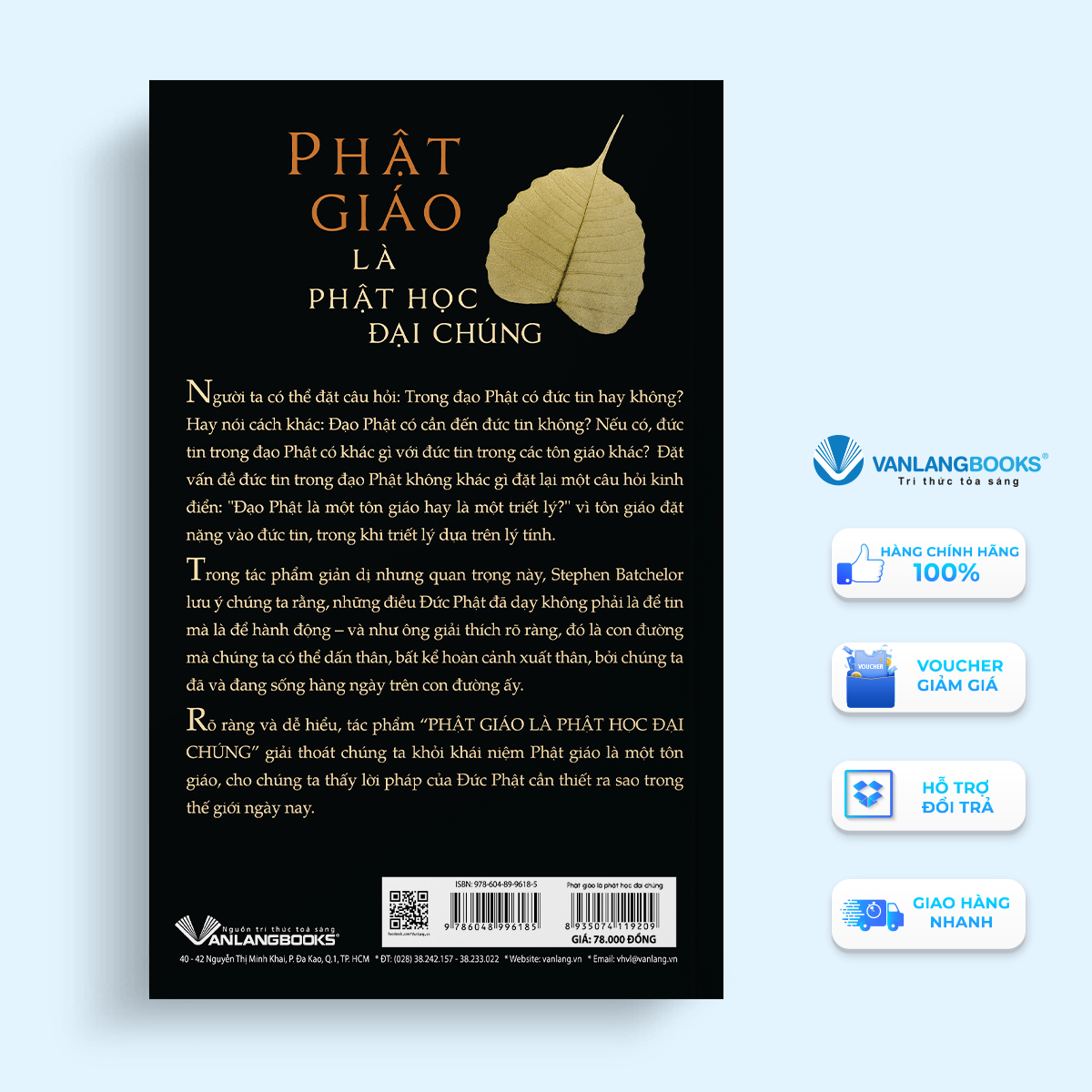 Sách - Phật Giáo Là Phật Học Đại Chúng-Vanlangbooks
