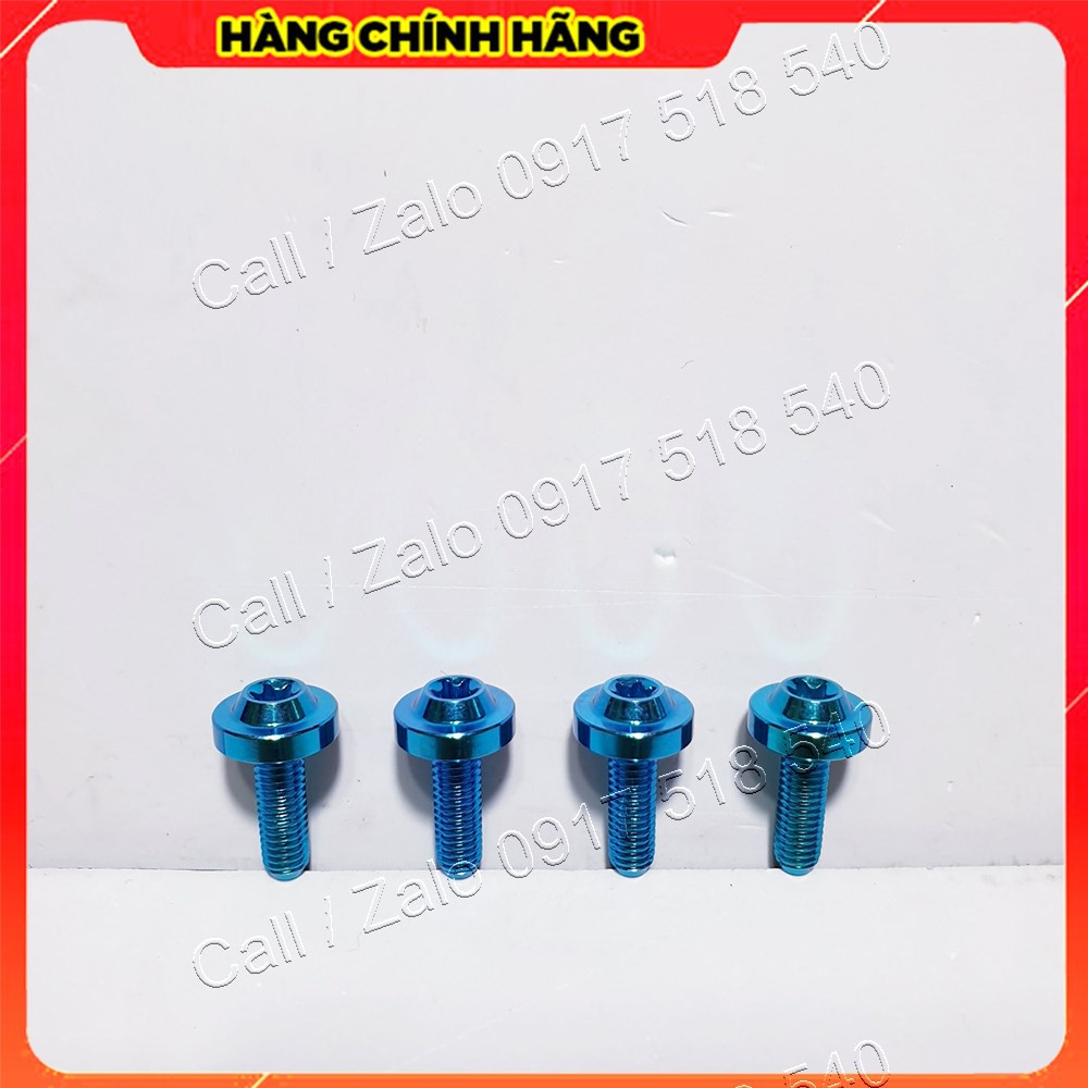 Combo 4 Con Ốc Titan GR5 Gắn Mão - Chắn Gió Winner x