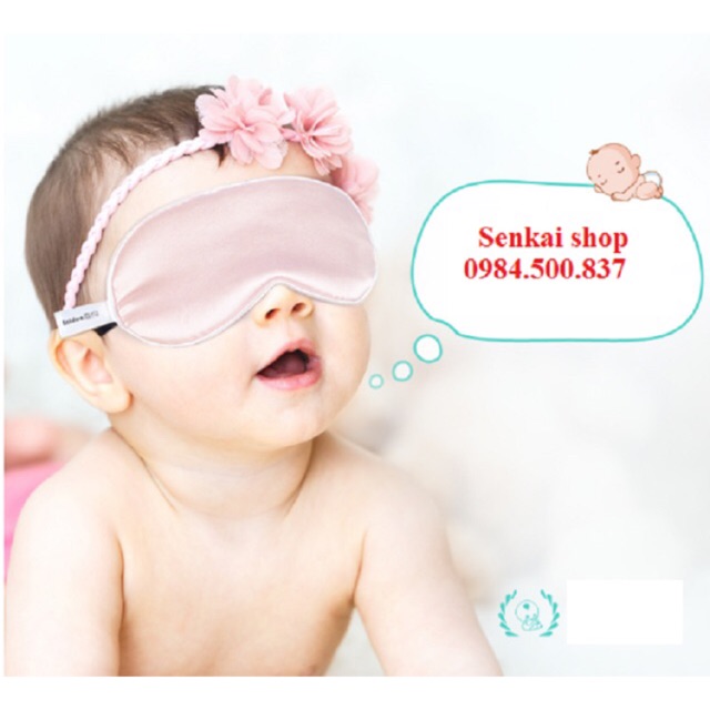 Bịt mắt tắm nắng, bịt mắt chiếu đèn vàng da cho bé