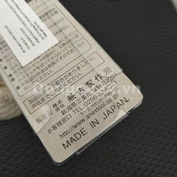 Mũi vít ANEX AHMD Nhật bản [ MADE IN JAPAN ] (Giá 1 mũi)