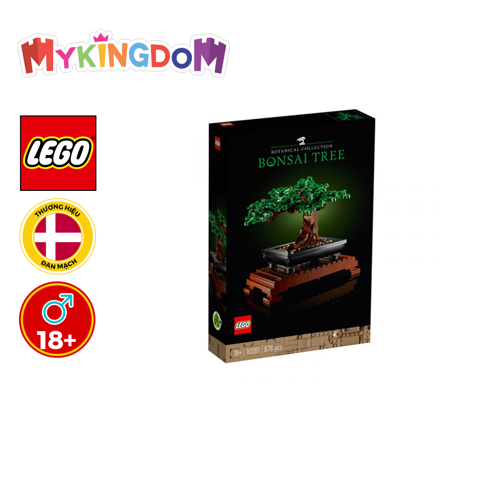 Đồ Chơi Lắp Ráp LEGO CREATOR Cây Bonsai 10281 (878 Pieces)