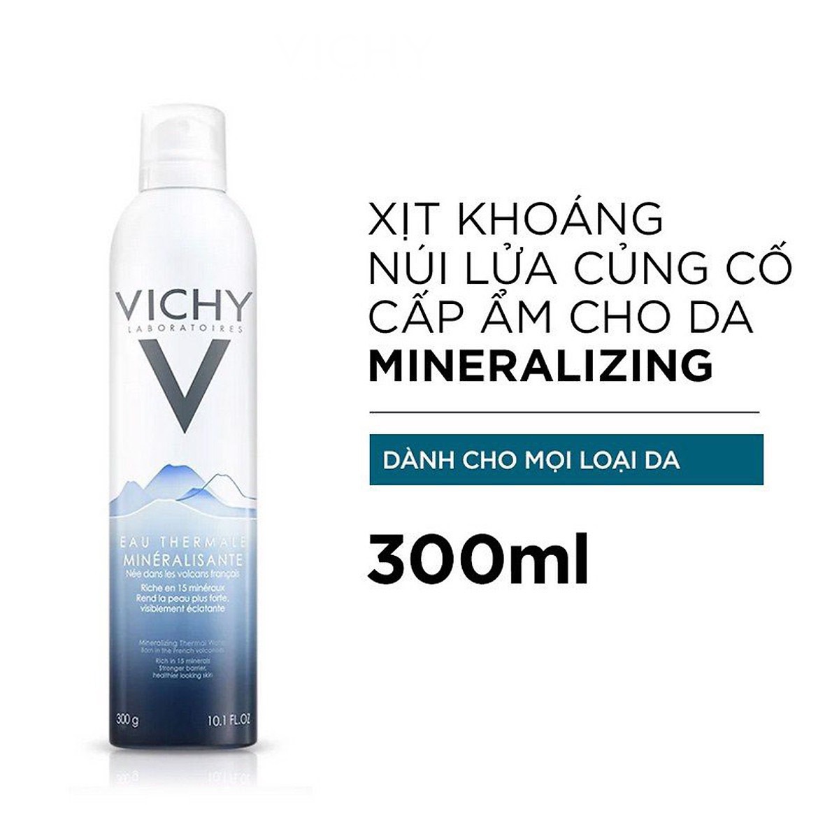 VICHY XỊT KHOÁNG DƯỠNG DA 300ML