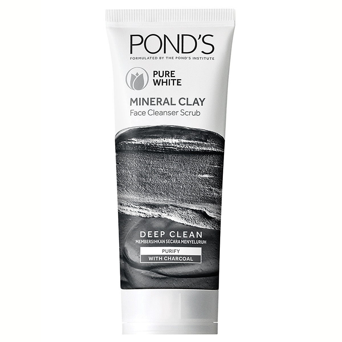 Sữa Rửa Mặt Pond's Đất Sét Khoáng Detox Dạng Hạt (90g)
