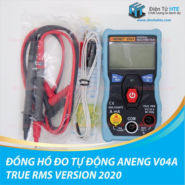 ĐỒNG HỒ ĐO TỰ ĐỘNG ANENG V04A TRUE RMS VERSION 2020
