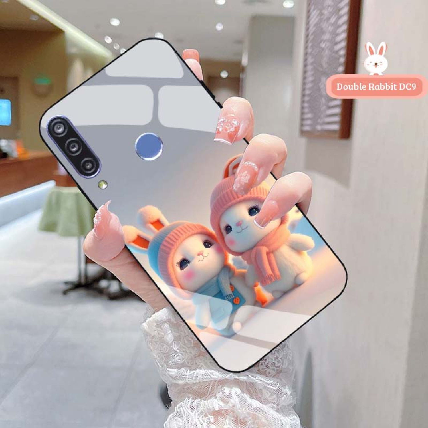 Ốp Lưng VSMART JOY 3 Lưng Kính Cường Lực Cao Cấp