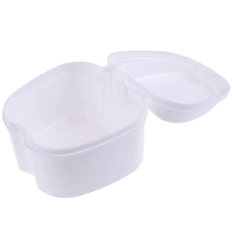 SHUNSHEN 1PC Cleaning teeth Case Dental False Teeth Storage Box Container Denture Boxs