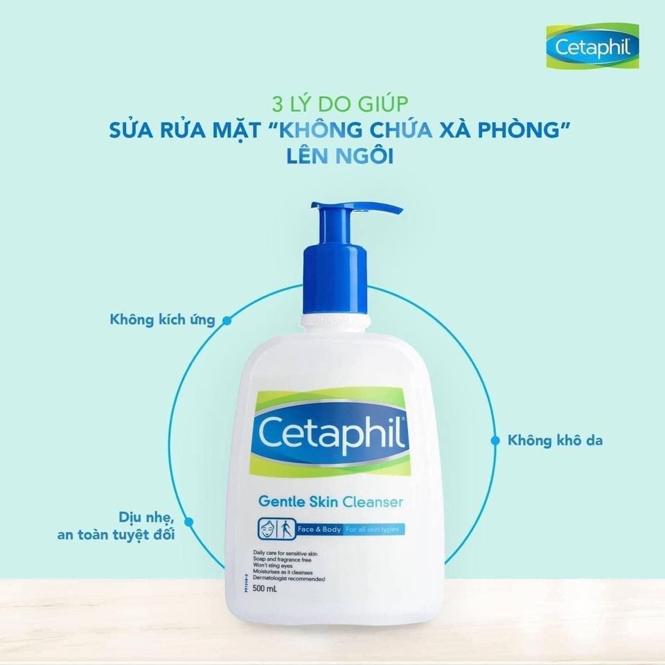Sữa rửa mặt Centaphil Gentle Skin Cleanser