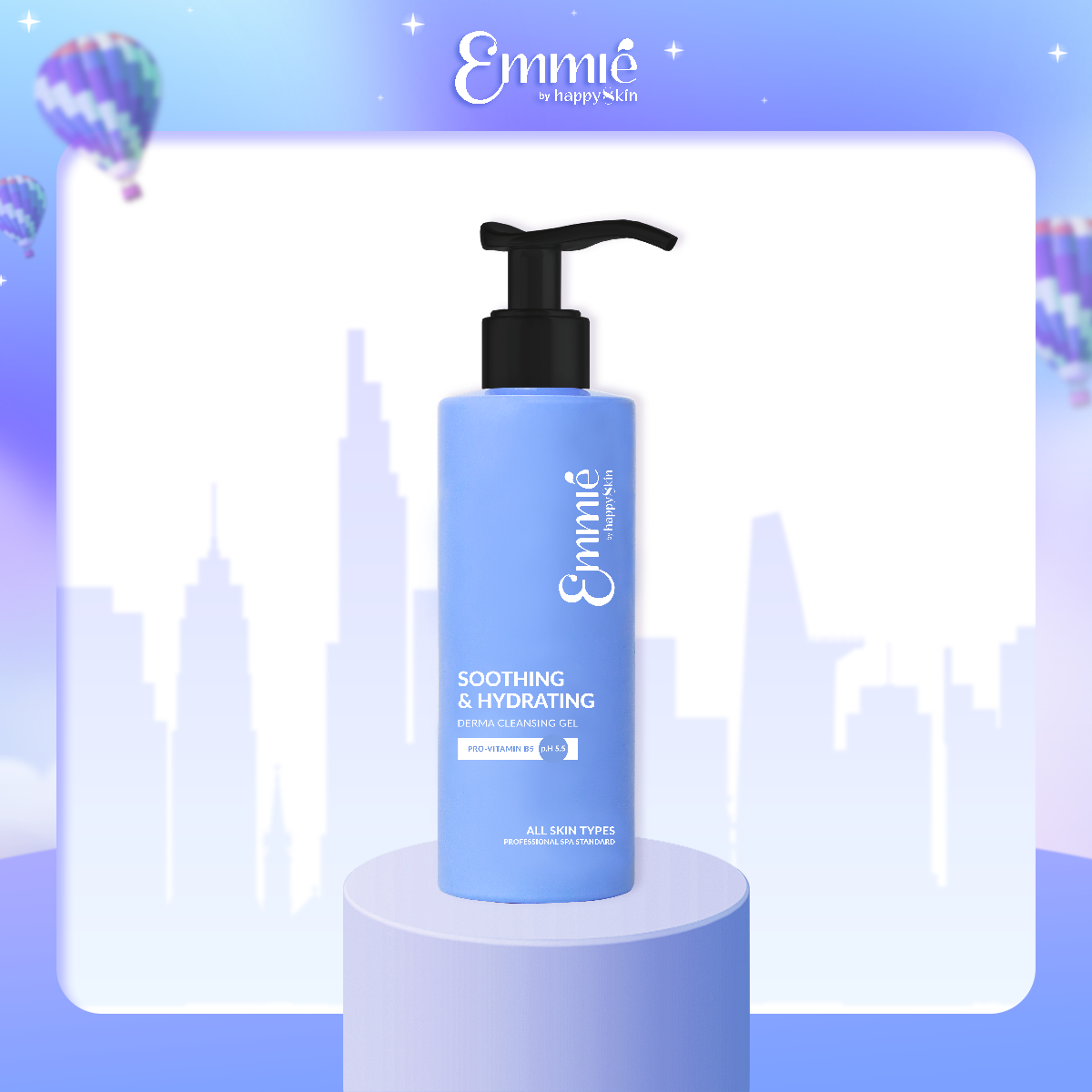 Gel rửa mặt Pro-vitamin B5 Emmié by HappySkin