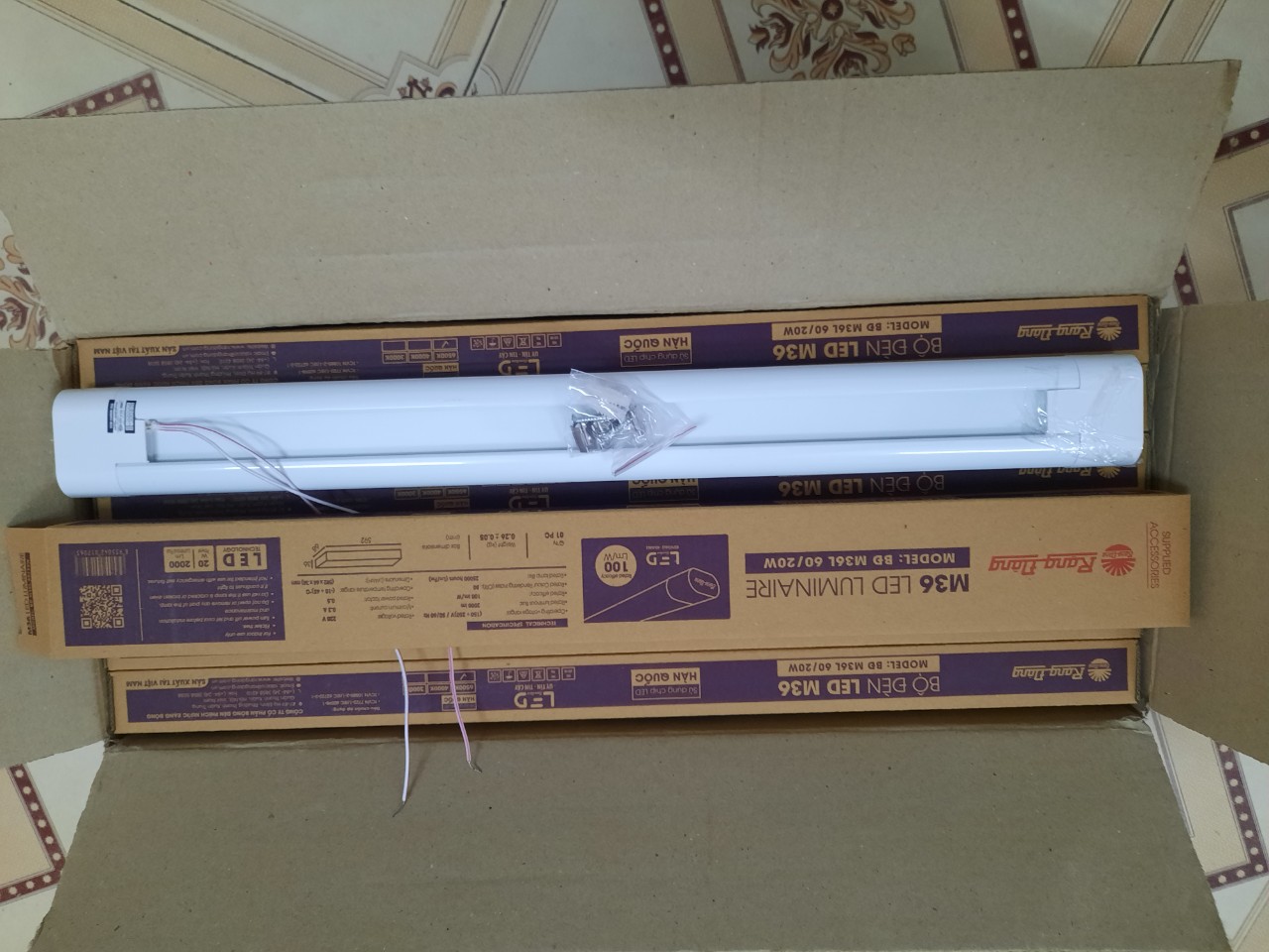 Đèn led M36/40W Rạng Đông bảo hành đổi mới 2 năm