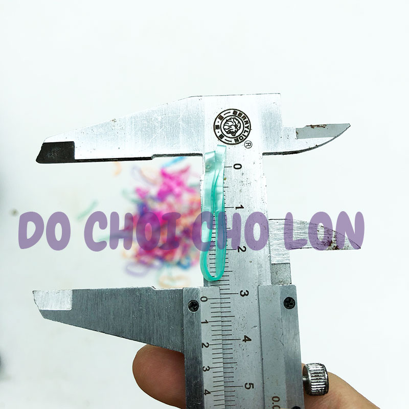 Thun cột tóc đủ màu 20 gram cho mẹ và bé dài 3 cm