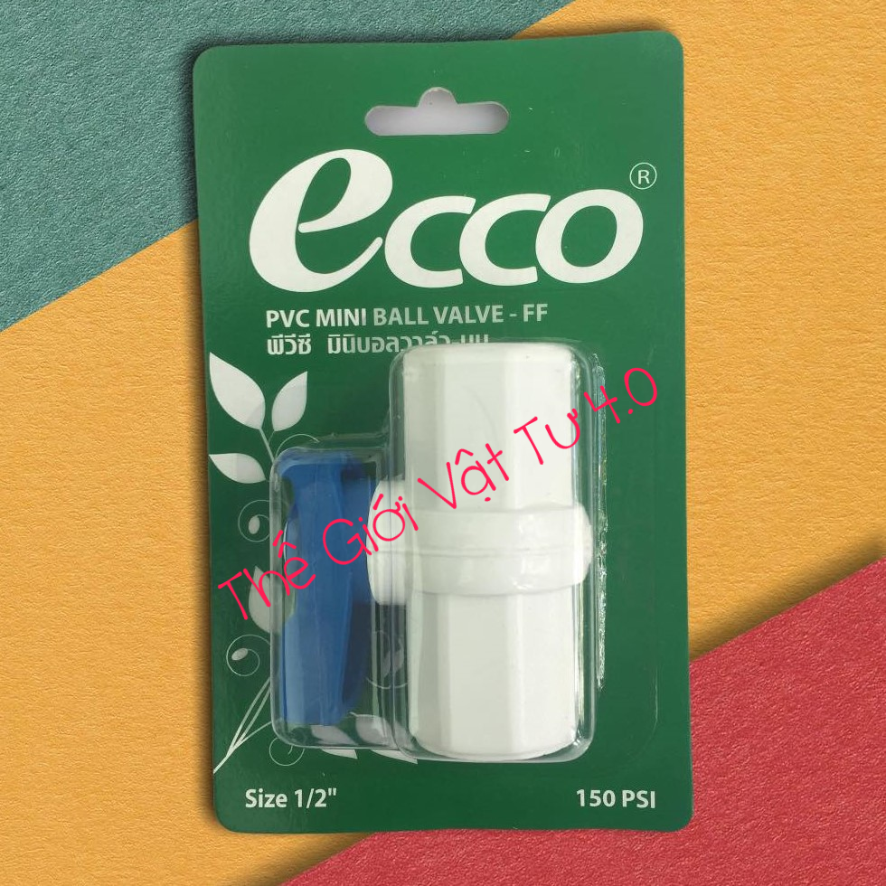 Van nước Ecco 2 đầu ren nhập khẩu từ Thái Lan ( Hàng chính hãng )