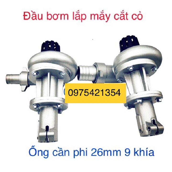 Đầu bơm nước máy cắt cỏ 26mm/28mm - 9 khía