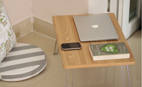 bàn học sinh vân gỗ chân gấp gọn