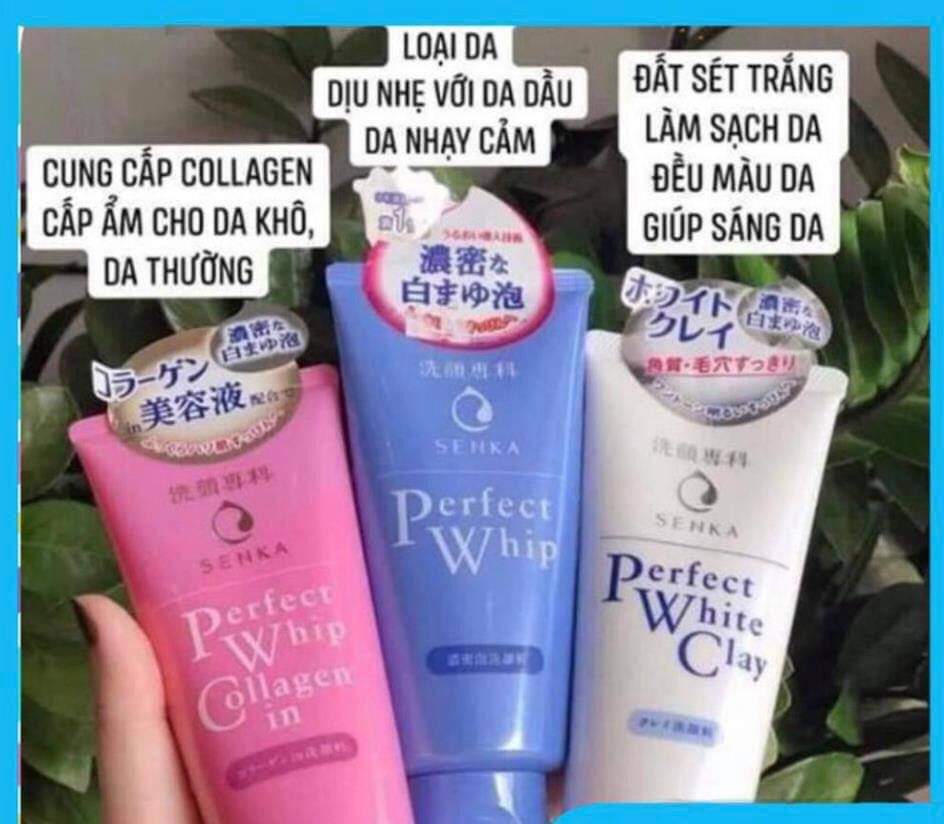 [Chính hãng] Sữa Rửa Mặt Senka Perfect Whip 120g NHẬT