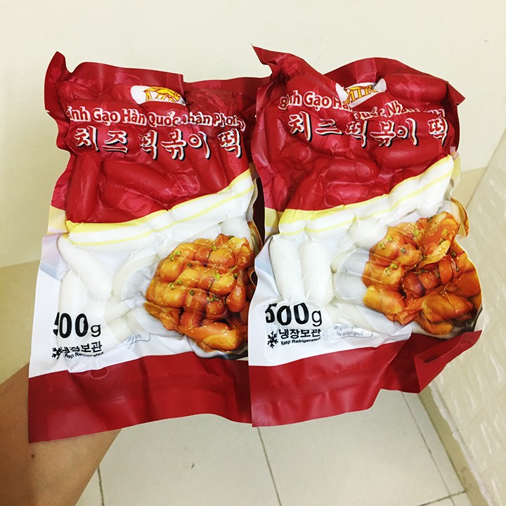 BÁNH GẠO NHÂN PHÔ MAI GÓI ĐỎ 1KG