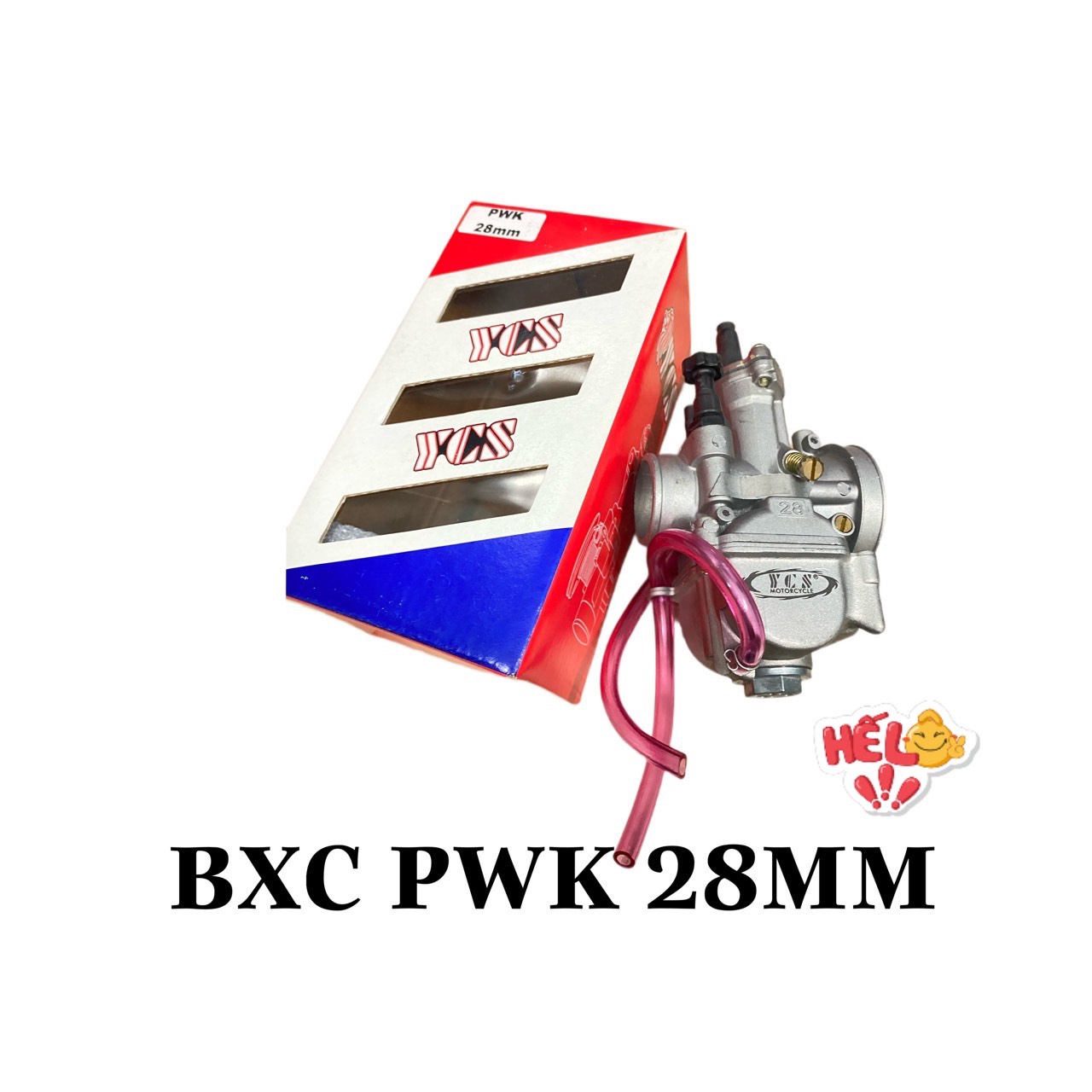 Bình xăng con ga dẹp PWK YCS ( Size : 28mm / 30mm / 32mm / 34mm )