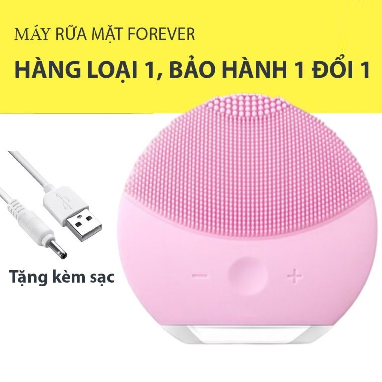 [HCM][MIỄN PHÍ VẬN CHUYỂN] MÁY RỬA MẶT FORE VER LUNA MINI 2 BỌC SILICON CAO CẤP