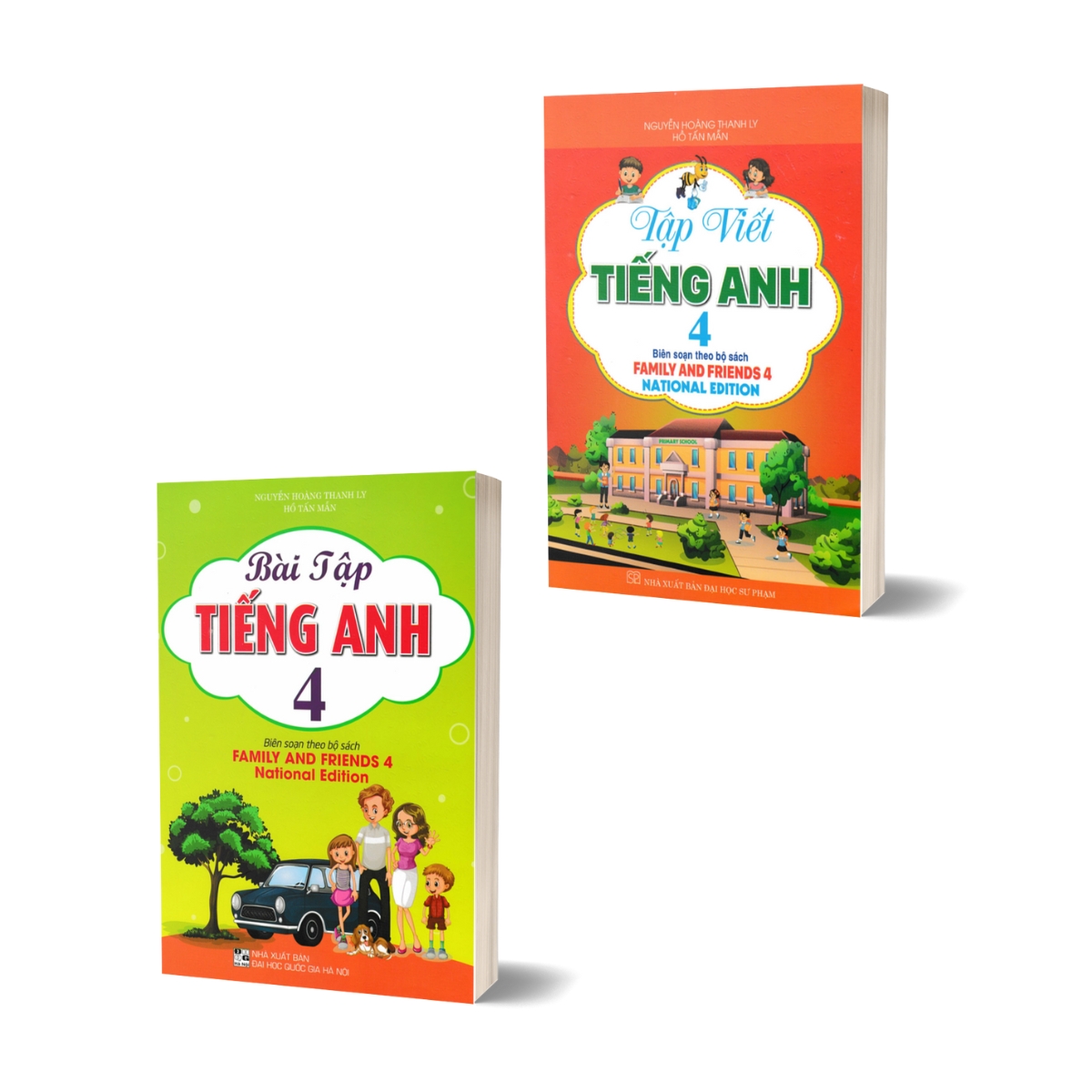 Sách - combo bài tập tiếng anh 4 + tập viết tiếng anh 4