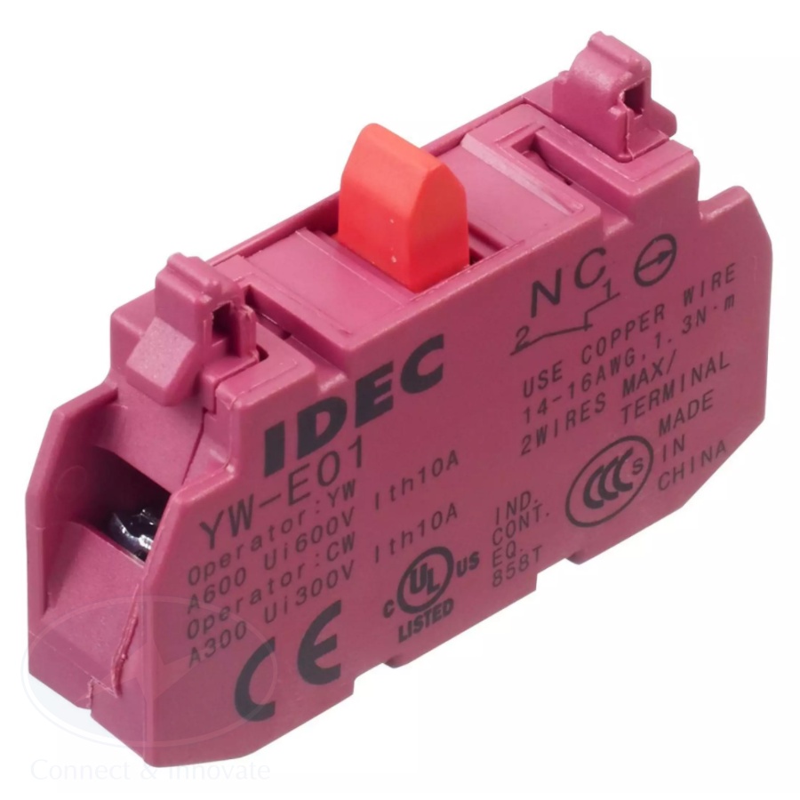 Tiếp điểm phụ Idec sử dụng cho dòng YW phi 22mm