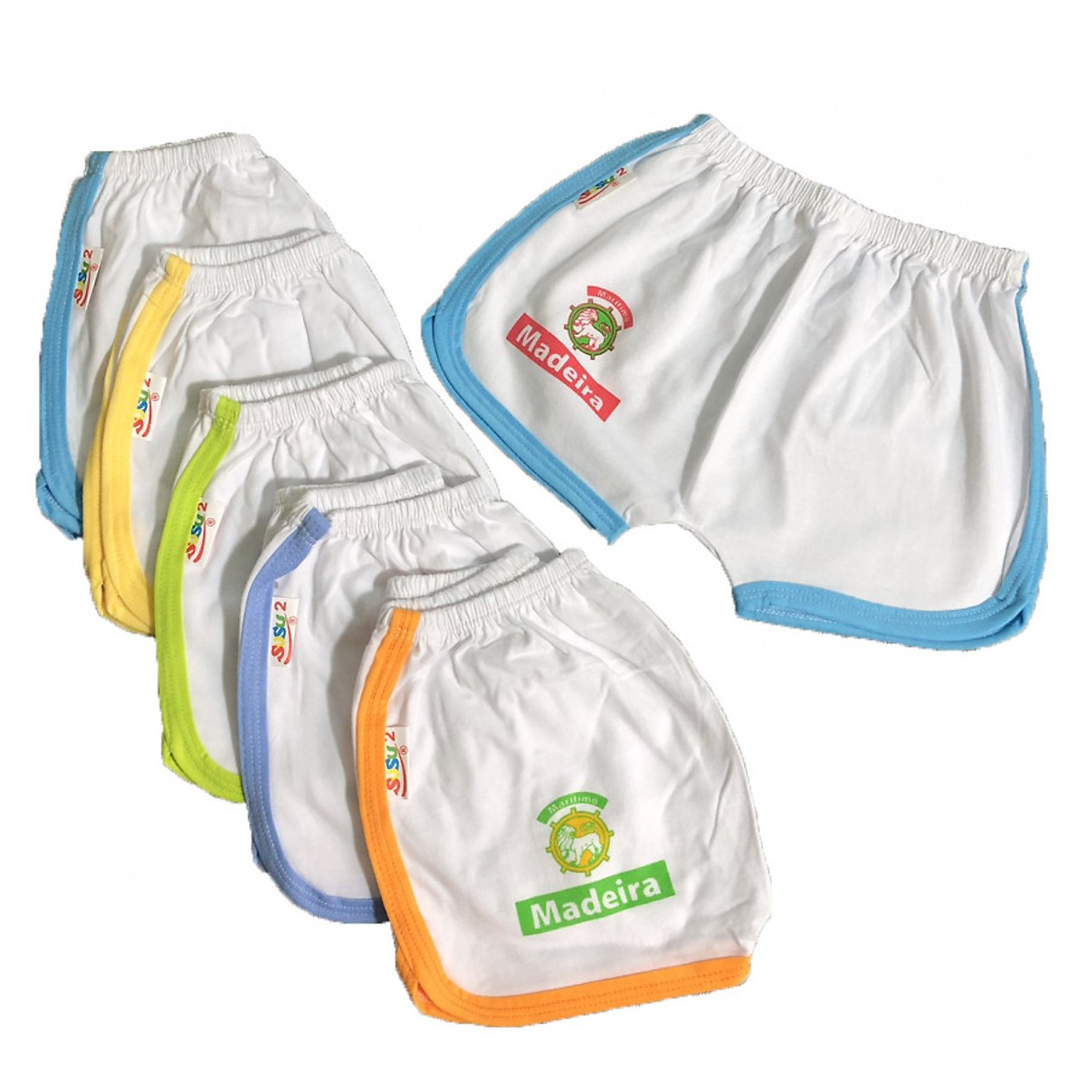 [HCM]COMBO 5 QUẦN ĐÙI BOSSI CHO BÉ TRAI