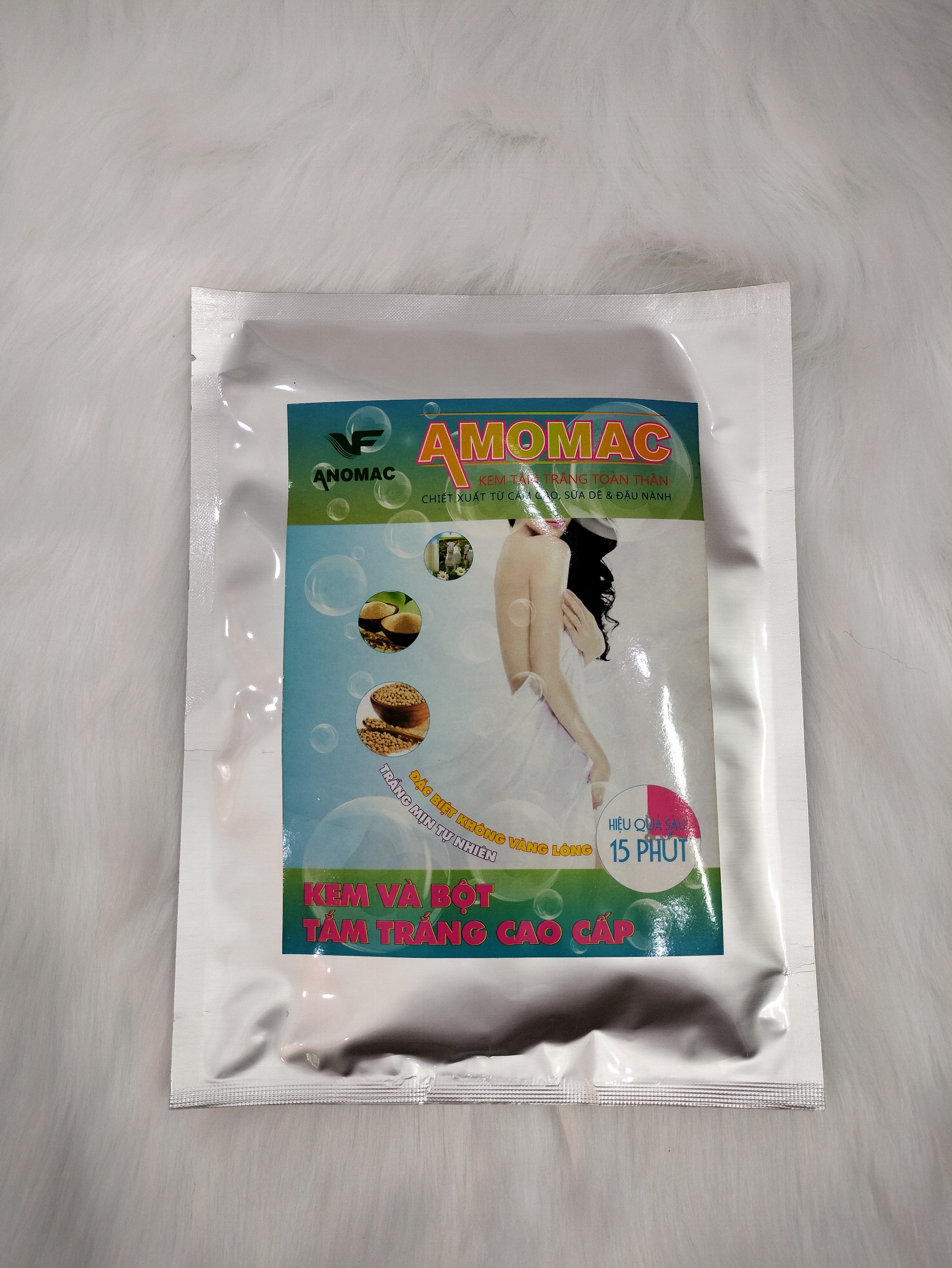 Kem lột tắm trắng da TVF, Anomac