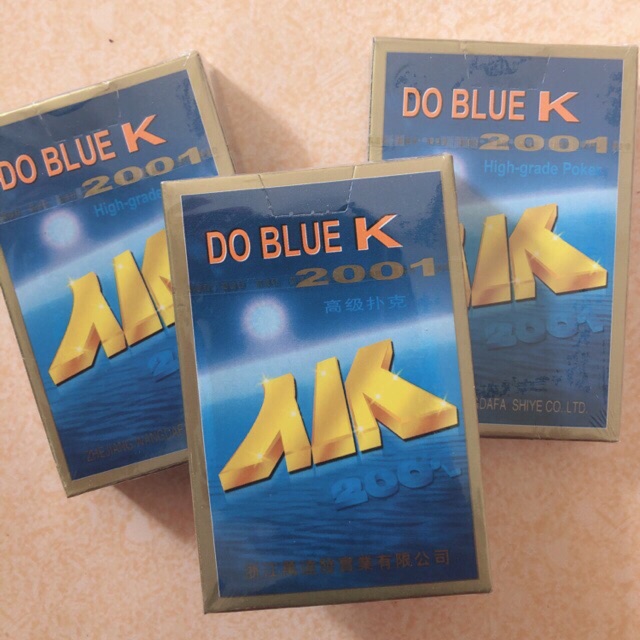 Set 10 bộ tú lụa loại xịn Bộ bài tây siêu dầy