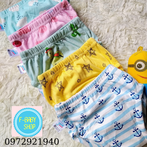 [HCM]Set 5 quần bỏ bỉm cao cấp  xuất nhật hiệu Goodmama Bé trai